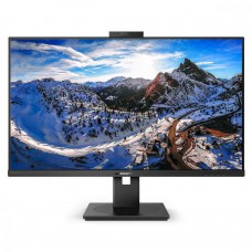 TFT 31.5` Philips 326P1H, QHD, IPS, DP, HDMI x 2, USB-С, RJ-45, webcam, Pivot, HAS, колонки, чорний