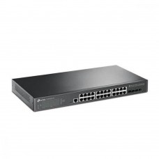 Комутатор TP-LINK TL-SG3428X-UPS 24xGE, 4xSFP+, Керований L2