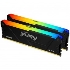 Модуль памяти DDR4 2x16GB/3600 Kingston Fury Beast RGB (KF436C18BB2AK2/32)