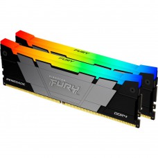 Модуль памяти Kingston FURY Renegade RGB Black DDR4-3600 64GB (2x32GB) CL18-22-22 1.35V XMP