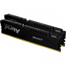 Модуль памяти Kingston FURY Beast DDR5-5600 64GB KIT (2x32GB) (KF556C36BBEK2-64)