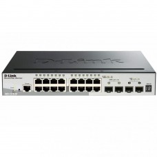 Комутатор D-Link DGS-1510-20 16xGE, 2xSFP, 2xSFP+, SmartPro