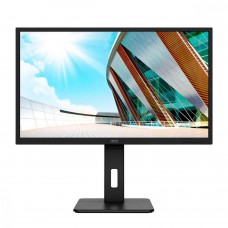 TFT 31.5` AOC Q32P2CA, IPS, QHD, 75Гц, 4мс, DP, HDMIx 2, USB hub, USB-C, HAS, Pivot, колонки, чорний