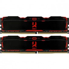 Модуль памяти DDR4 2x8GB/3200 GOODRAM Iridium X Black (IR-X3200D464L16SA/16GDC)