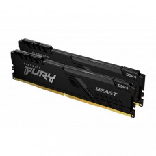 ОЗУ DDR4 64GB (2x32GB) 3200 MHz Kingston Fury Beast Black (KF432C16BBK2/64)