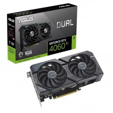 Видеокарта GF RTX 4060 Ti 16GB GDDR6 Dual Asus (DUAL-RTX4060TI-16G)