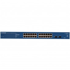 Коммутатор Netgear GS724T-400EUS 24xGE, 2xSFP, L2+