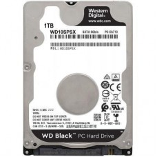 Запам`ятовувальний пристрій на жорстких дисках (HDD) SATA2.5` 1TB 6GB/S 64MB BLACK WD10SPSX WDC