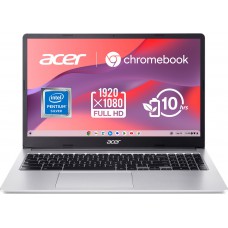 Ноутбук Acer Chromebook CB315-4HT 15` FHD IPS Touch, Intel P N6000, 8GB, F128GB, UMA, ChromeOS, сріб