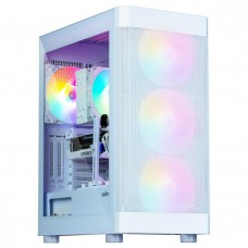 Корпус Zalman I4 TG без БЖ, 2xUSB3.0, 1xUSB2.0, 4x140мм RGB, VGA 320мм, LCS ready, TG Side Panel, AT