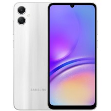 Смартфон Samsung Galaxy A05 (A055) 6.7` 4/128GB, 2SIM, 5000mAh, Silver (SM-A055FZSGSEK)