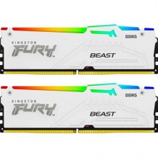 Модуль памяти Kingston FURY Beast RGB DDR5-5200 64GB KIT (2x32GB) (KF552C40BWAK2-64)