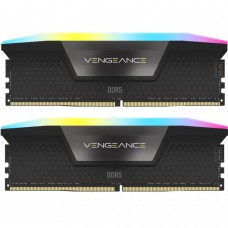 Модуль памяти DDR5 2x32GB/6600 Corsair Vengeance RGB Black (CMH64GX5M2B6600C32)