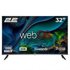 Телевізор 32` 2E LED FHD 60Hz Smart WebOS Black