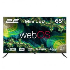 Телевізор 65` 2E MiniLED 4K 60Hz Smart WebOS Black