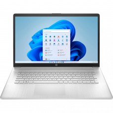 Ноутбук HP 17-cn3008ua 17.3` FHD IPS AG, Intel i3-N305, 8GB, F512GB, UMA, DOS, сріблястий