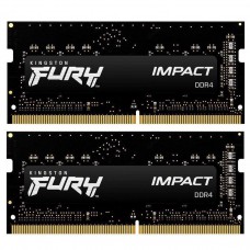 Модуль памяти SO-DIMM 2x8GB/2666 DDR4 Kingston Fury Impact (KF426S15IBK2/16)