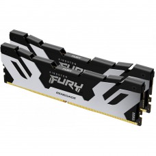 Пам`ять ПК Kingston DDR5 64GB KIT (32GBx2) 6000 Renegade XMP Срібний