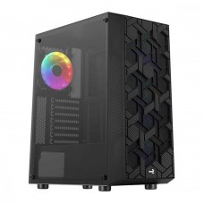 Корпус AeroCool Hive-G-BK-v2 (ACCM-PV27043.11) Black без БП