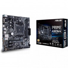 Материнская плата ASUS PRIME A320M-K/­CSM (sAM4, A320, 2xDDR4, HDMI, M.2, mATX)