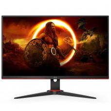 TFT 27` AOC 27G2SPAE/BK, IPS, 165Гц, 1 мс, VGA, HDMI, DP, колонки, чорний з червоним