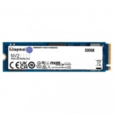 SSD диск Kingston NV2 (M.2 2280, 500Gb, PCIe 4.0 NVMe 1.3, 3500Mb/s, 2100Mb/s, 3D TLC)