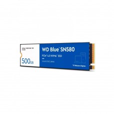 Накопитель SSD 500GB WD Blue SN580 M.2 2280 PCIe 4.0 x4 3D TLC (WDS500G3B0E)