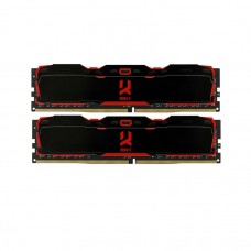 Модуль памяти DDR4 2x16GB/3200 GOODRAM Iridium X Black (IR-X3200D464L16A/32GDC)