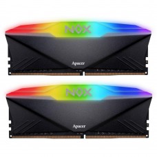 Модуль памяти DDR4 2x16GB/3600 Apacer NOX RGB Black (AH4U32G36C25YNBAA-2)