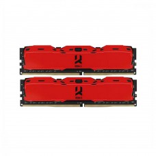 Модуль памяти DDR4 2x8GB/3200 Goodram IRDM X Red (IR-XR3200D464L16SA/16GDC)