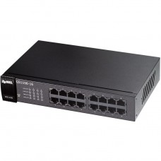 Коммутатор 16 port 1000Mbit ZYXEL GS1100-16 (16xGE, rackmount)