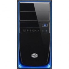 Корпус CoolerMaster Elite 344 (RC-344-BKN1) Black/Blue mATX без БП Fan 1x120mm 1200RPM, до 363мм