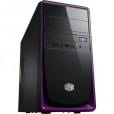 Корпус CoolerMaster Elite 344 (RC-344-PKN1) Black/Purple mATX без БП Fan 1x120mm 1200RPM, до 363мм