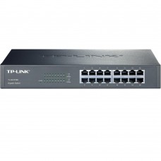 Коммутатор 16 port TP-Link TL-SG1016D (16x100/1000 Mb/s, неуправляемый)