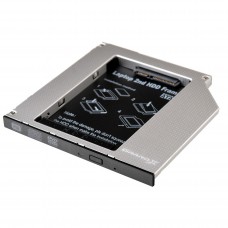 Фрейм-перехідник Grand-X HDD 2.5\'\' to notebook 9.5 mm ODD SATA/mSATA (HDC-24)