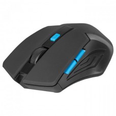 Мишка Defender Accura MM-275 Black-Blue (52275)