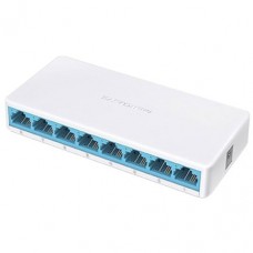 Коммутатор 8 port Mercusys MS108 (8x10/100 Mb/s, неуправляемый)