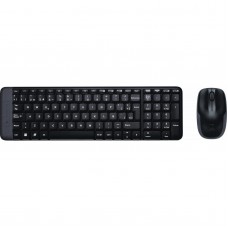 Комплект (клавиатура, мышь) беспроводной Logitech MK220 Black (920-003168)
