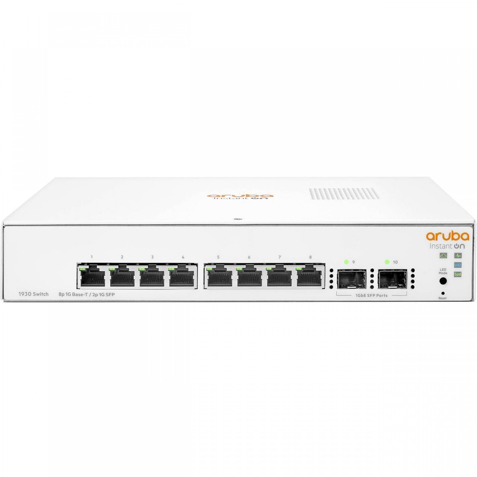 Комутатор мережевий HP IOn 1930 8G 2SFP (JL680A)