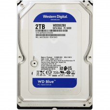 Запам`ятовувальний пристрій на жорстких дисках (HDD) SATA 2TB 6GB/S 256MB BLUE WD20EZBX WDC
