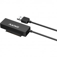 Адаптер Maiwo K10435A для HDD/SSD SATA 2,5"/3,5" по USB 3.0 (БП 12В/2А в компл.)