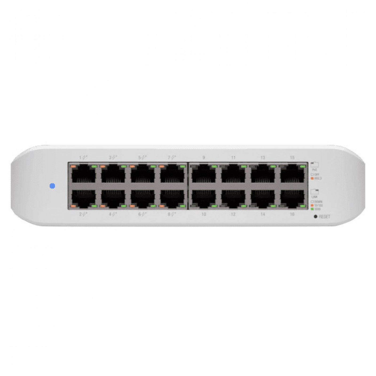 Мережевий комутатор Ethernet USW-LITE-16-POE UBIQUITI