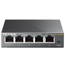 Комутатор TP-LINK TL-SG105E 5xGE, WebSmart