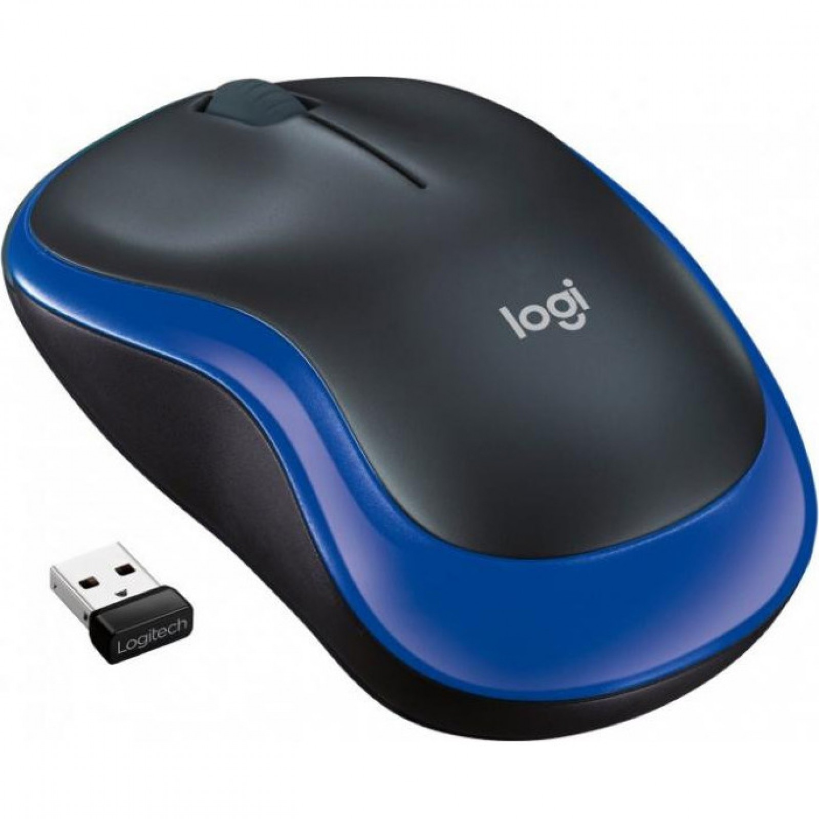 Мишка Logitech M185 blue (910-002239)