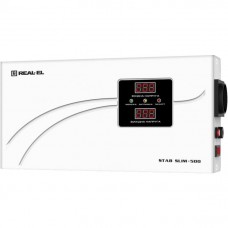 REAL-EL STAB SLIM-1000 White