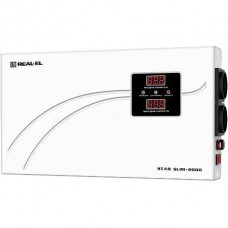 Стабилизатор REAL-EL STAB SLIM-2000 White