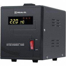 Стабилизатор REAL-EL Stab Energy-500 Black