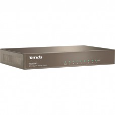 Комутатор TENDA TEG1008D 8port 10/100/1000 BaseTX, desktop, метал