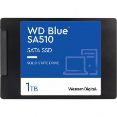 Твердотільний запам`ятовувальний пристрій накопичувач (SSD) SATA 2.5` 1TB 6GB/S BLUE SA510 WDS100T3B