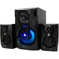 Колонки 2.1 GOLDEN FIELD LA-215G MP3 player Remote Control+FM+BT, 14W+2x12W